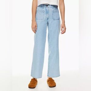 Aritzia Wilfred Free Adrift Jeans -Light Blue